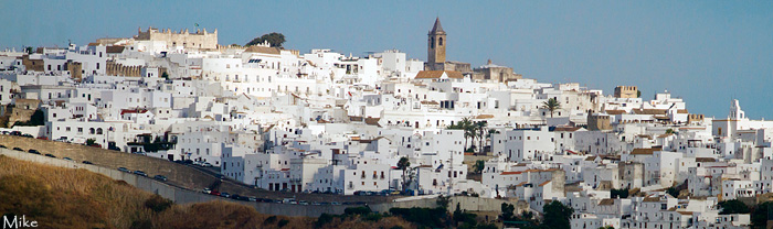 Pueblo español en Andalucía